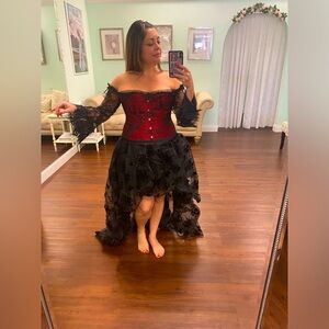 Steampunk Victorian women’s costume